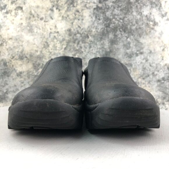 Roper Men\'s Size 10 Performance Black Leather Round Toe Slip On Sport Shoes main image 9